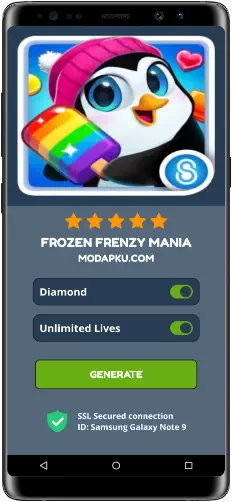Frozen Frenzy Mania MOD APK Screenshot