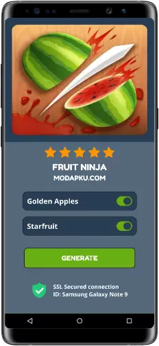 Fruit Ninja MOD APK Screenshot