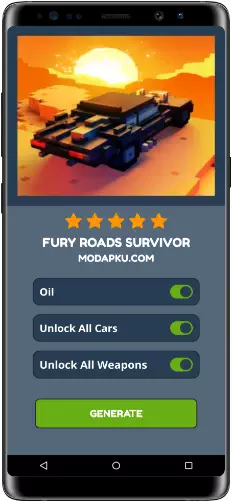 Fury Roads Survivor MOD APK Screenshot