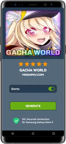Gacha World MOD APK Screenshot