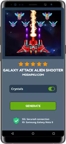 Galaxy Attack Alien Shooter MOD APK Screenshot