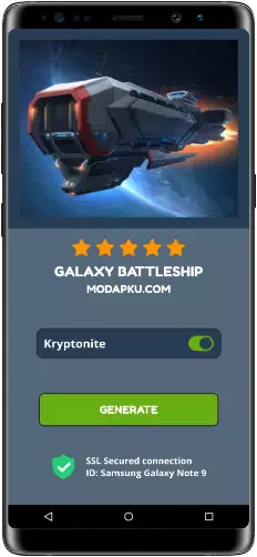 Galaxy Battleship MOD APK Screenshot