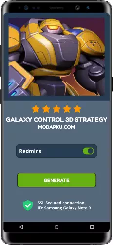 Galaxy Control 3D strategy MOD APK Screenshot