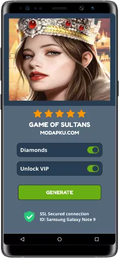 Game of Sultans MOD APK Screenshot