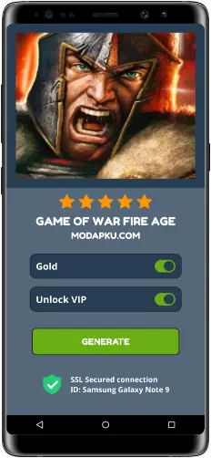 Game of War Fire Age MOD APK Screenshot