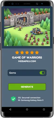 Game of Warriors MOD APK Screenshot