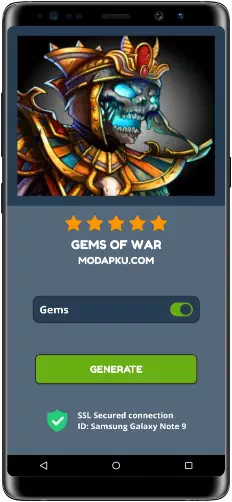 Gems of War MOD APK Screenshot