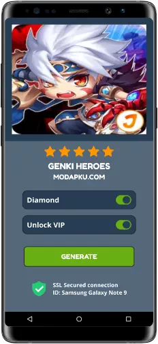Genki Heroes MOD APK Screenshot