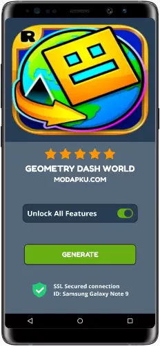 Geometry Dash World MOD APK Screenshot