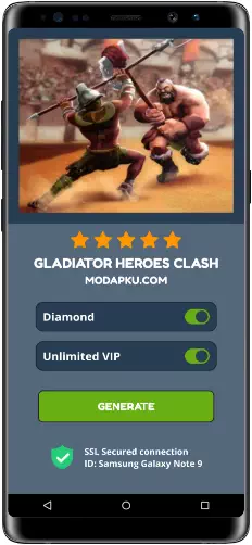 Gladiator Heroes Clash MOD APK Screenshot