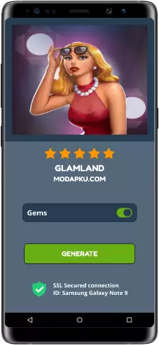 Glamland MOD APK Screenshot
