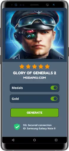 Glory of Generals 2 MOD APK Screenshot