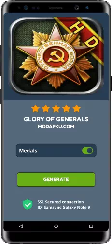 Glory of Generals MOD APK Screenshot