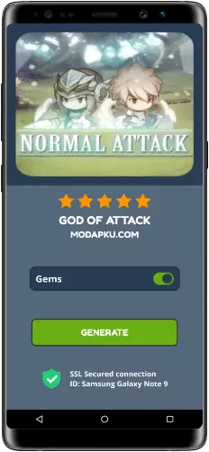 God of Attack MOD APK Screenshot
