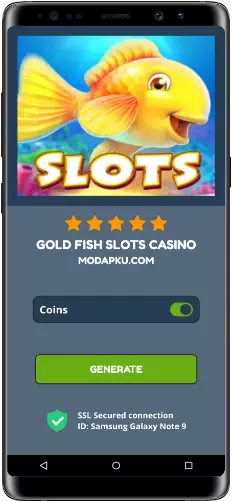 Gold Fish Slots Casino MOD APK Screenshot