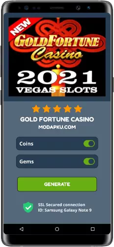 Gold Fortune Casino MOD APK Screenshot