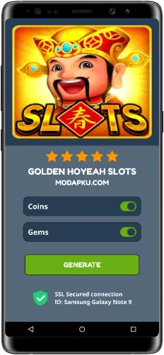 Golden HoYeah Slots MOD APK Screenshot