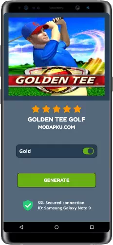 Golden Tee Golf MOD APK Screenshot