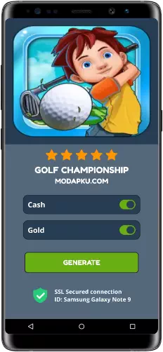 Golf Championship MOD APK Screenshot