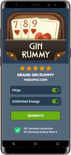 Grand Gin Rummy MOD APK Screenshot
