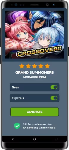 Grand Summoners MOD APK Screenshot