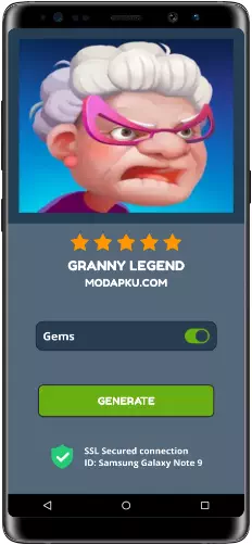 Granny Legend MOD APK Screenshot