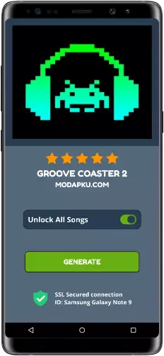 Groove Coaster 2 MOD APK Screenshot