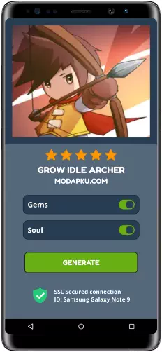 Grow Idle Archer MOD APK Screenshot