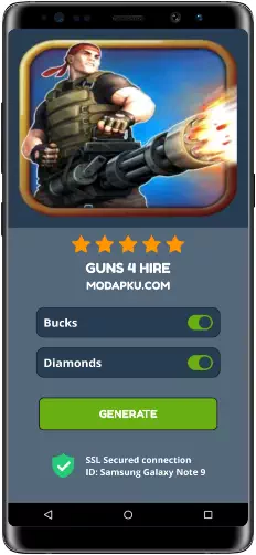 Guns 4 Hire MOD APK Screenshot