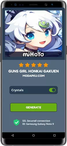 Guns Girl Honkai Gakuen MOD APK Screenshot