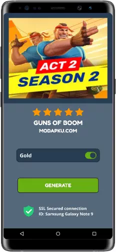 Guns of Boom MOD APK Screenshot