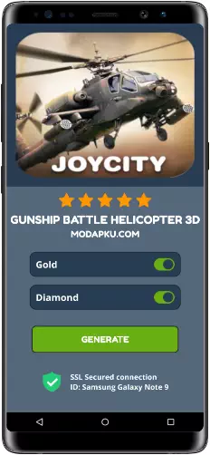 Gunship Battle Helicopter 3D MOD APK Screenshot