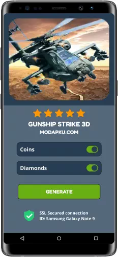 Gunship Strike 3D MOD APK Screenshot