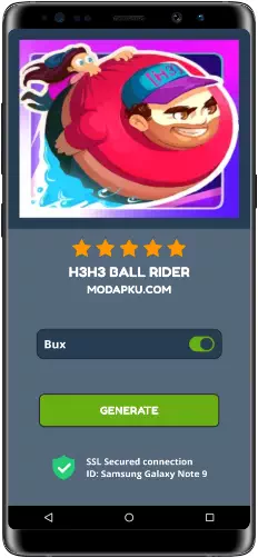 H3H3 Ball Rider MOD APK Screenshot