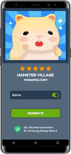Hamster Village MOD APK Screenshot