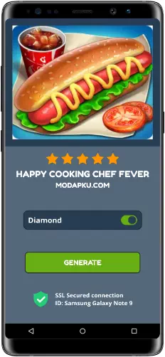 Happy Cooking Chef Fever MOD APK Screenshot