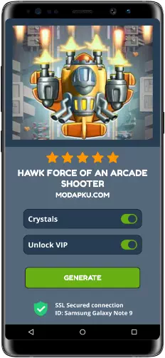 HAWK Force of an Arcade Shooter MOD APK Screenshot
