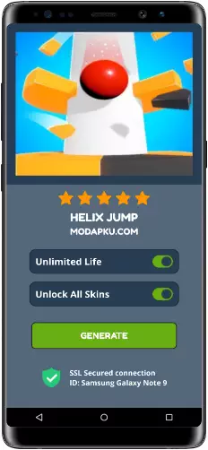 Helix Jump MOD APK Screenshot