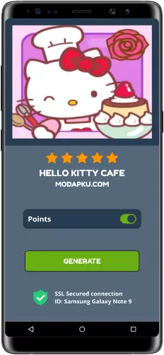 Hello Kitty Cafe MOD APK Screenshot