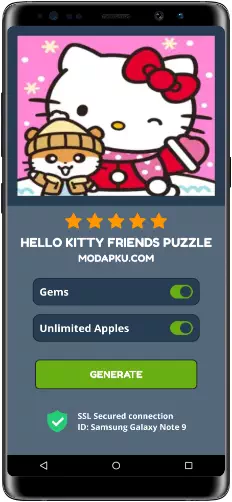 Hello Kitty Friends Puzzle MOD APK Screenshot