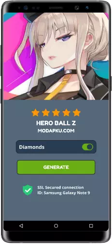 Hero Ball Z MOD APK Screenshot