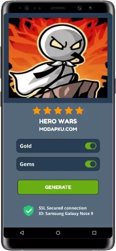 HERO WARS MOD APK Screenshot