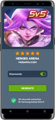 Heroes Arena MOD APK Screenshot