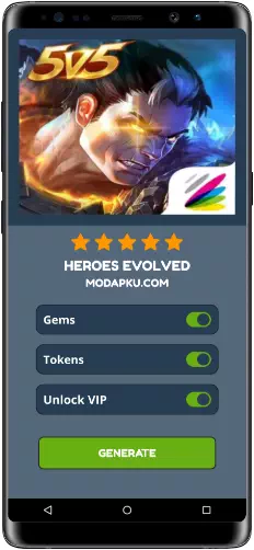 Heroes Evolved MOD APK Screenshot