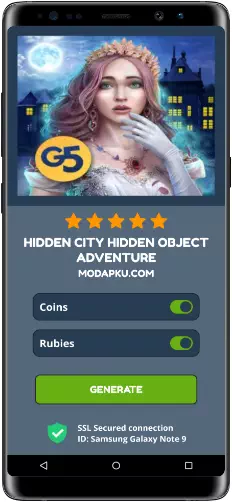 Hidden City Hidden Object Adventure MOD APK Screenshot