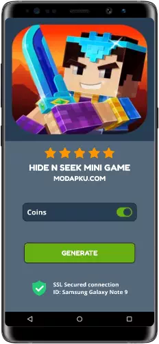 Hide N Seek Mini Game MOD APK Screenshot