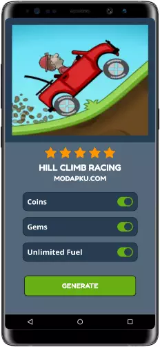 Hill Climb Racing MOD APK Screenshot