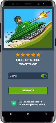 Hills of Steel MOD APK Screenshot