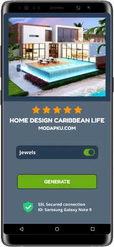Home Design Caribbean Life MOD APK Screenshot