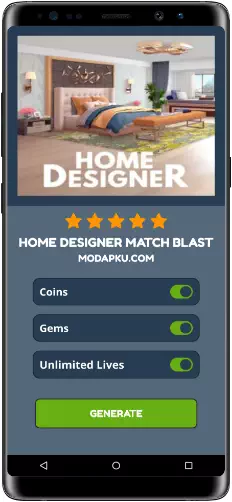 Home Designer Match Blast MOD APK Screenshot